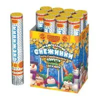 Пневматическая хлопушка Снежинки 30 АС0335 купить от производителя Русская Пиротехника — Омск