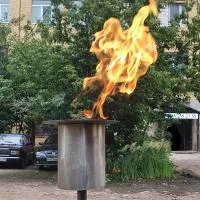 Газовая горелка ГВД 379 10 89 00 ПС (197274) производство вечный огонь ø 154 мм. ветроустойчивая  в Омске