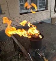 Газовая горелка ГВД 379 10 89 00 ПС (514263) поставка вечный огонь ø 154 мм. ветроустойчивая  в Омске