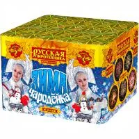Салют Зима-чародейка New РС6021 купить от производителя Русская Пиротехника — Омск