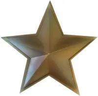 Звезда на памятник состаренная бронза в Омске (518501)
