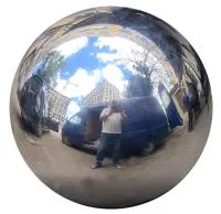 Шар ø 650 мм. полый полированный (517586) монтаж - сфера арт-объект пустотелая  в Омске