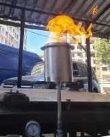 Газовая горелка ГВД 379 10 89 00 ПС (514271) монтаж вечный огонь ø 154 мм. ветроустойчивая  в Омске