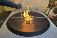 Чаша 850 вечный огонь (518171) сертификат комплект горелка ГВД 379 10 89 00 ПС - ø мм. ветроустойчивая  в Омске