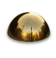 Полусфера латунь Л63 ∅ 100 стенка 1,5 мм. (518693) в Омске