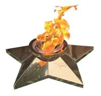 Звезда с газовой горелкой (518315) сертификат комплект горелка ГВД 379 10 89 00 ПС вечный огонь ø 600 мм. пустотелая  в Омске