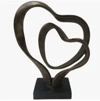 Скульптура интерьера сердце (518282) сертификат арт-объект  в Омске