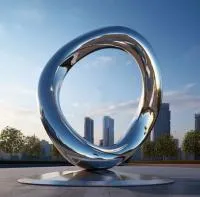 Городская скульптура в форме кольца (518262) сертификат арт-объект  в Омске