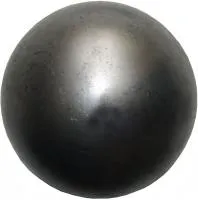 Пустотелый шар стальной (207289) сертификат - сфера арт-объект ø 1000 мм. пустотелая  в Омске