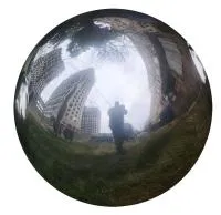 Шар ø 250 мм. полый полированный (517579) производство - сфера арт-объект пустотелая  в Омске