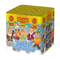 Салют Зимние каникулы 36 РС6005 купить от производителя Русская Пиротехника — Омск