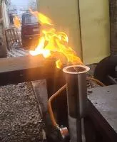 Газовая горелка 82 (517542) монтаж комплект ГВД 379 10 89 00 ПС ø мм. ветроустойчивая  в Омске