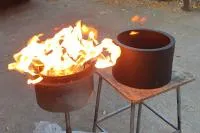 Газовая горелка ГВД 379 10 89 00 ПС (197450) производство вечный огонь ø 154 мм. ветроустойчивая  в Омске