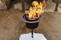 Газовая горелка ГВД 379 10 89 00 ПС (197215) монтаж вечный огонь ø 154 мм. ветроустойчивая  в Омске