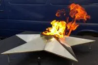 Звезда (газовая горелка) (197132) производство комплект горелка ГВД 379 10 89 00 ПС - вечный огонь ø 1100 мм. ветроустойчивая  в Омске