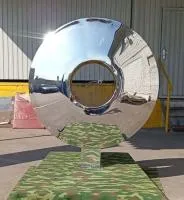 Линза арт объект (519058) ∅ 1000 сталь AISI304 Омск 