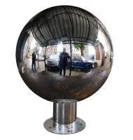 Сфера шар ø 500 мм. (517180) монтаж - арт-объект пустотелая  в Омске