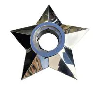 Звезда с газовой горелкой (518316) сертификат комплект горелка ГВД 379 10 89 00 ПС вечный огонь ø 600 мм. пустотелая  в Омске