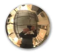 Шар латунь ø 100 мм. (517569) производство - сфера арт-объект пустотелая  в Омске