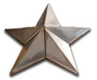 Звезда на обелиск ø 400 (517608) поставка - стела памятник 350 мм. пустотелая  в Омске