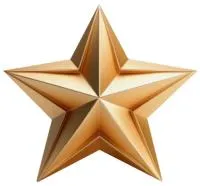 Звезда из латуни элемент декора на памятник в Омске (518509)