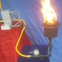 Газовая горелка апс (газ-контроль) (1623) поставка - автомат вечный огонь ø 154 мм. ветроустойчивая  в Омске