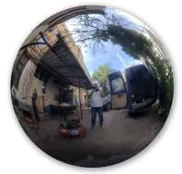 Шар ø 900 мм. полый полированный (517591) поставка - сфера арт-объект пустотелая  в Омске