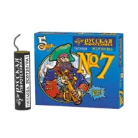 Петарды фитильная № 7 РС0720 купить от производителя Русская Пиротехника — Омск