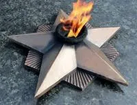 Вечный огонь СССР литая бронза патина в Омске (518554)