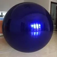 Шары цветные из нержавейки (198305) сертификат - сфера арт-объект ø 1000 мм. пустотелая  в Омске