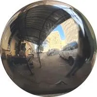 Шар ø 1450 мм. полый полированный (517601) производство - сфера арт-объект пустотелая  в Омске