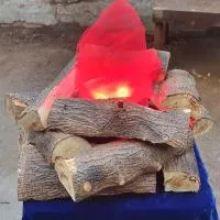 Имитация костра железный дровосек (197197) монтаж огня ø 650 мм. евростандарт  в Омске