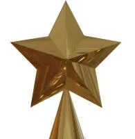 Вершина памятника в форме звезды в Омске (518485)