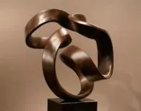 Кольцо из бронзы скульптура (518289) монтаж арт-объект  в Омске