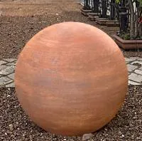 Железный шар сталь кортен (518914) ∅ 1350 мм. Омск