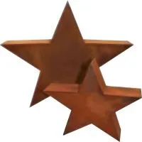 Звезда на монумент кортеновская сталь в Омске (518500)