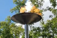 Факел большой на стадион (197158) поставка факелы ø 650 мм. ветроустойчивая  в Омске