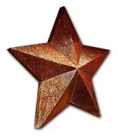 Звезда на стелу обелиск гранит (197200) монтаж - стела памятник ø 700 мм. пустотелая  в Омске