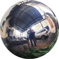 Шар ø 350 мм. полый полированный (517580) монтаж - сфера арт-объект пустотелая  в Омске