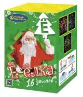 Батарея салютов Ё-Ёлка Р7062 купить от производителя Русский Фейерверк — Омск