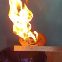 Газовая горелка ГВД 379 10 89 00 ПС (197136) производство вечный огонь ø 154 мм. ветроустойчивая  в Омске