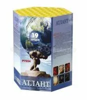 Батарея салютов Атлант. Купить Батарея салютов Атлант Р7054ФМ — магазин продажа салютов недорого —  Омск, производитель Русский фейерверк - Русская пиротехника, доставка по России  +7 963 711 89 03 — Омск | omsk.piroclub.ru