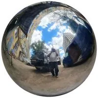 Полая сфера ø 1000 мм. (514269) производство - арт-объект пустотелая  в Омске