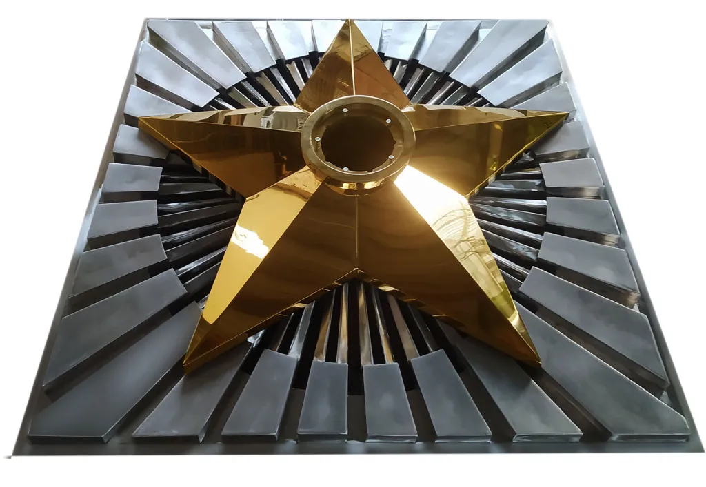 Решётка для вечного огня на заказ в Омске