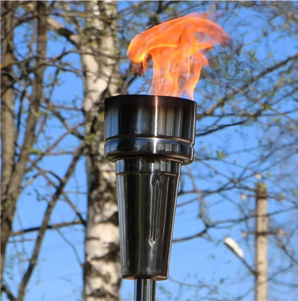 Сценический факел на жидком топливе купить в Омске 